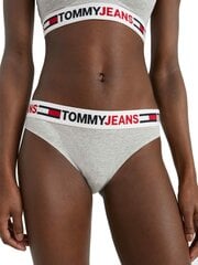 Alusvaatteet TOMMY HILFIGER Brazilian Logo Waistband Light Grey Heather UW0UW03527P61 hinta ja tiedot | Naisten alushousut | hobbyhall.fi