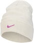 Nike Hattu Y NK Cuffed Beanie White CW5871 072 hinta ja tiedot | Miesten hatut, huivit ja käsineet | hobbyhall.fi