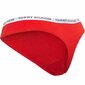 Alusvaatteet TOMMY HILFIGER Repeat Logo Waistband Thongs 3-Pack Feather White/Copper Canyon/Empire UW0UW028290R2 hinta ja tiedot | Naisten alushousut | hobbyhall.fi