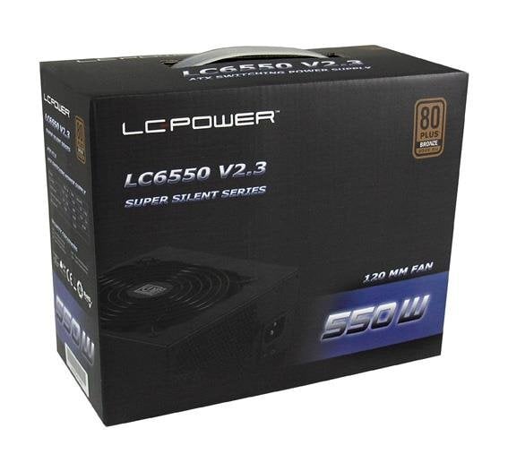 LC-Power LC6550 V2.3 hinta ja tiedot | Virtalähteet | hobbyhall.fi