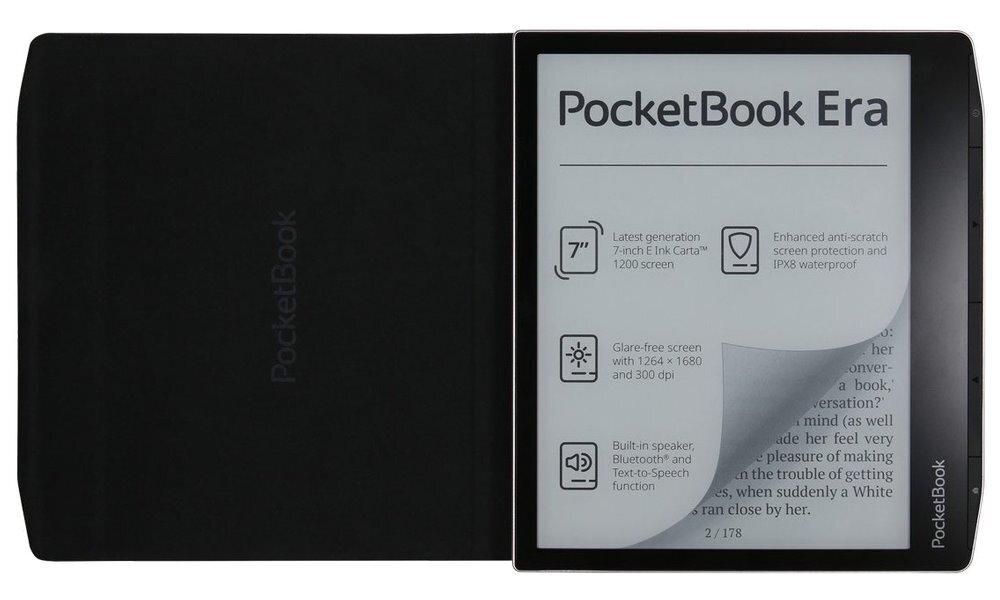 HUSE eREADER PocketBook pentru Era - Charge edition, sininen "HN-QI-PU-700-BK" hinta ja tiedot | Tablettien kotelot ja muut tarvikkeet | hobbyhall.fi