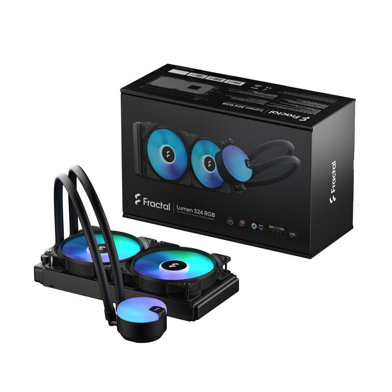 Fractal Design Lumen S24 RGB hinta ja tiedot | Prosessorin jäähdyttimet | hobbyhall.fi