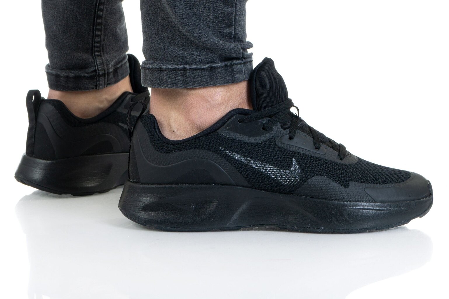 Wear all day nike miehet black cj3816001 hinta ja tiedot | Lasten urheilukengät | hobbyhall.fi