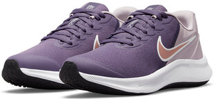 Nike Jalkineet Star Runner 3 Lilac DA2776 501 hinta ja tiedot | Lasten urheilukengät | hobbyhall.fi