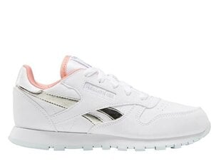 Cl lthr reebok lapset white fx2507 hinta ja tiedot | Lasten urheilukengät | hobbyhall.fi