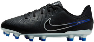 Nike Jalkineet Jr Legend 10 Academy Fg/Mg Blue Black Grey DV4348 040 hinta ja tiedot | Lasten urheilukengät | hobbyhall.fi