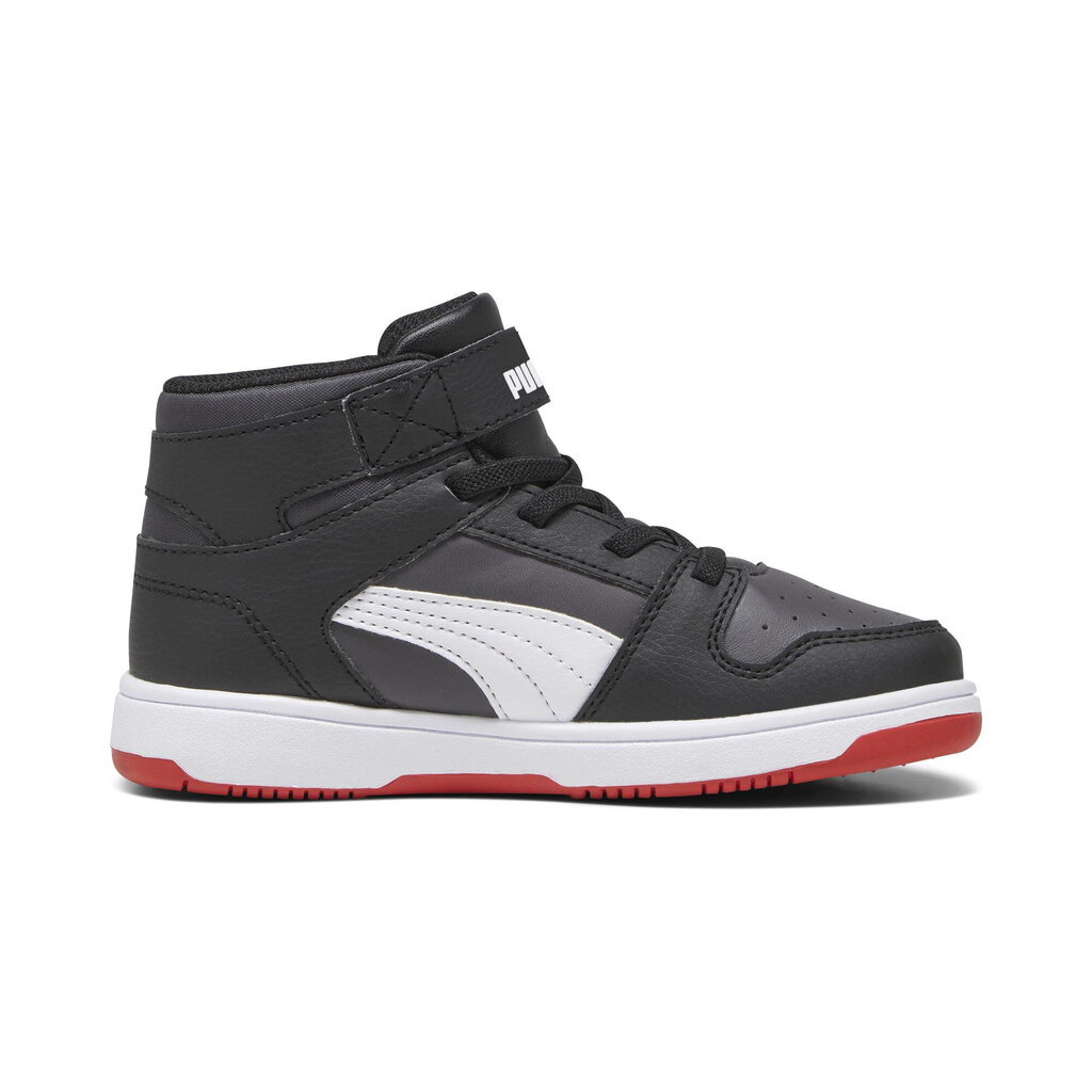 Puma Jalkineet Rebound Layu Black 370488 24 370488 24/10.5K hinta ja tiedot | Lasten urheilukengät | hobbyhall.fi