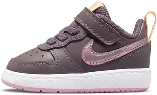 Nike Jalkineet Court Borough Low 2 Purple BQ5453 200 BQ5453 200/8.5K hinta ja tiedot | Lasten urheilukengät | hobbyhall.fi