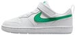 Nike Jalkineet Court Borough Low White Green DV5457 109 DV5457 109/2.5 hinta ja tiedot | Lasten urheilukengät | hobbyhall.fi