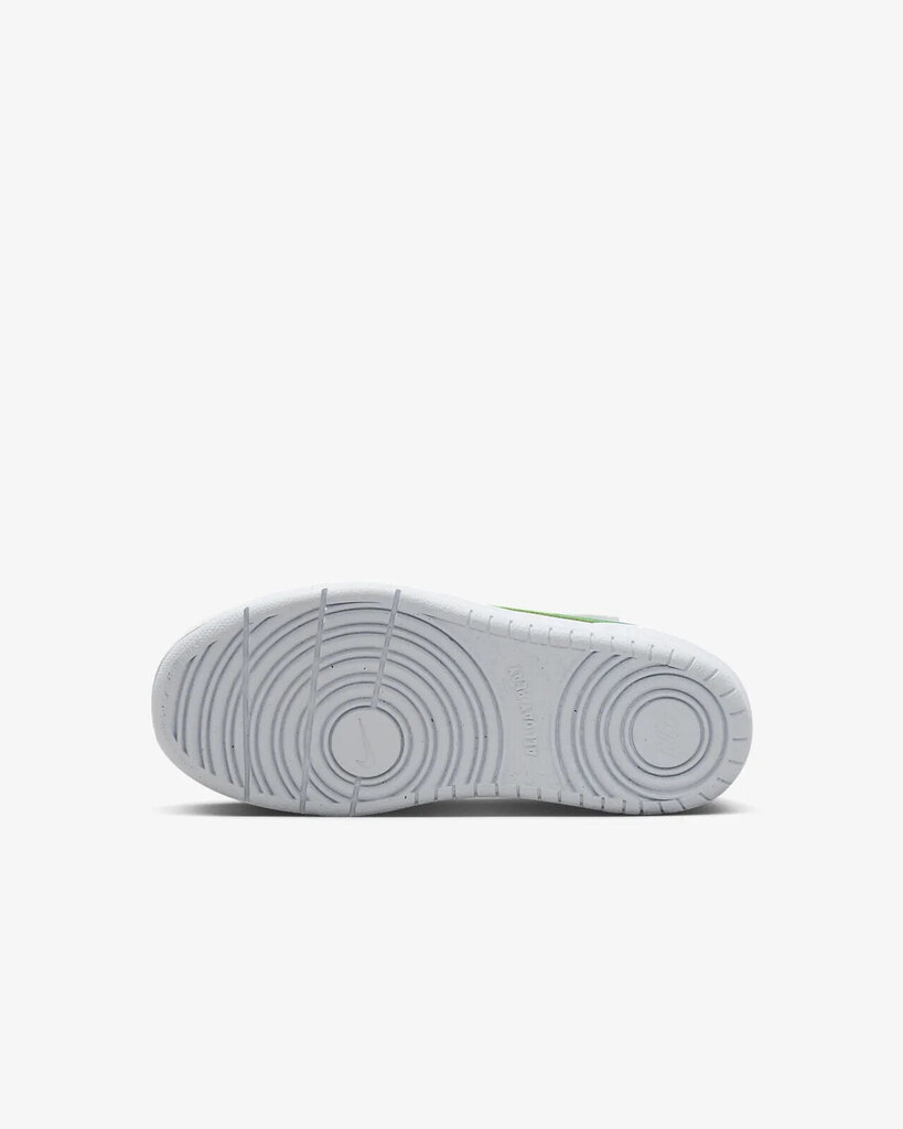 Nike Jalkineet Court Borough Low White Green DV5457 109 DV5457 109/2.5 hinta ja tiedot | Lasten urheilukengät | hobbyhall.fi