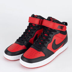 Nike Jalkineet Court Borough Mid 2 Black Red CD7782 602 CD7782 602/6 hinta ja tiedot | Lasten urheilukengät | hobbyhall.fi