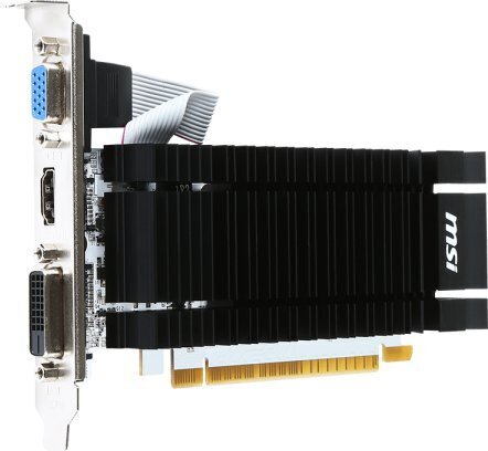MSI GeForce GT 730 DDR3 N730K-2GD3H/LP hinta ja tiedot | Näytönohjaimet | hobbyhall.fi