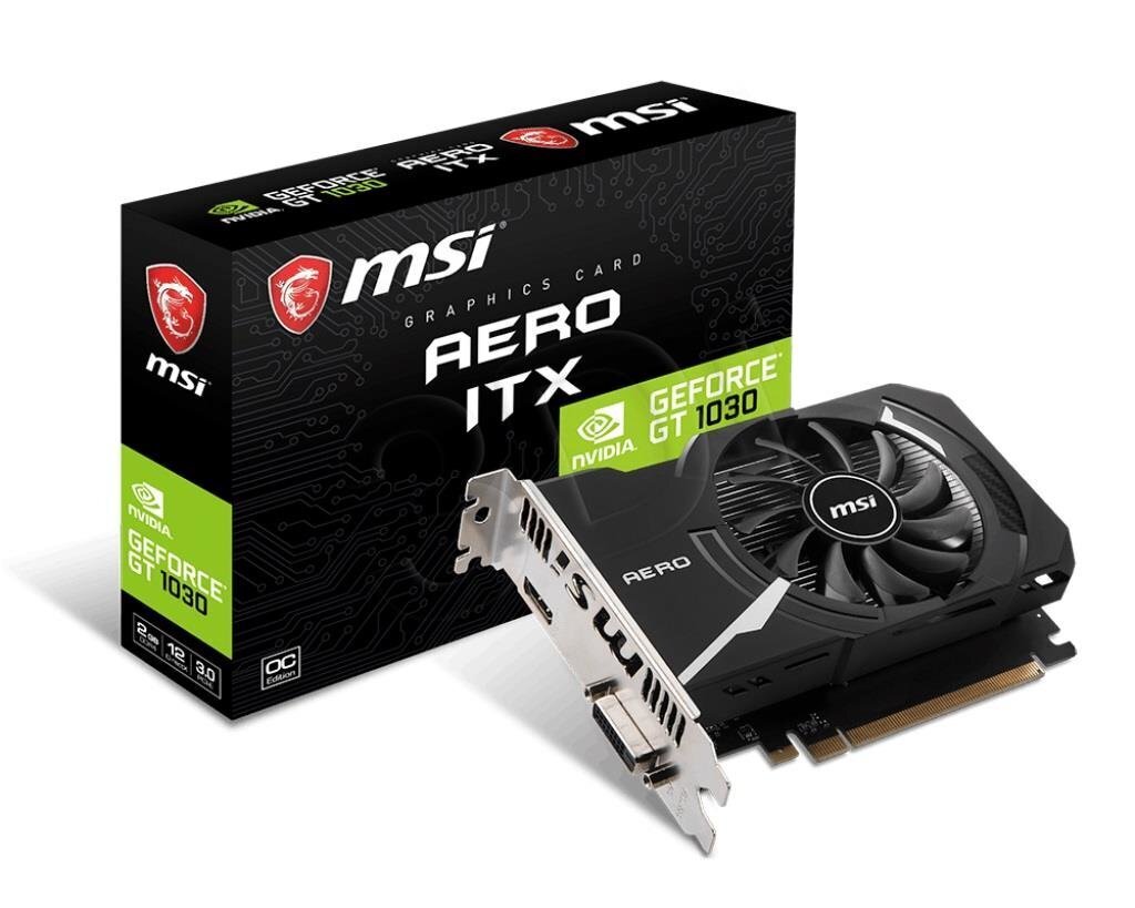 MSI 912-V809-2824 OC 2 GB DDR4 Näytönohjain hinta ja tiedot | Näytönohjaimet | hobbyhall.fi