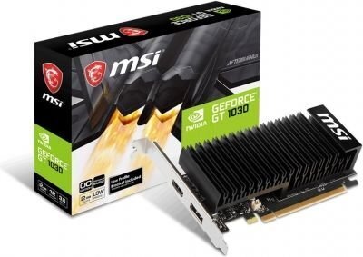 MSI GeForce GT 1030 2GHD4 LP OC 2GB DDR4 64bittinen HDMI + DP PCIe 3.0 (GT 1030 2GHD4 LP OC) hinta ja tiedot | Näytönohjaimet | hobbyhall.fi