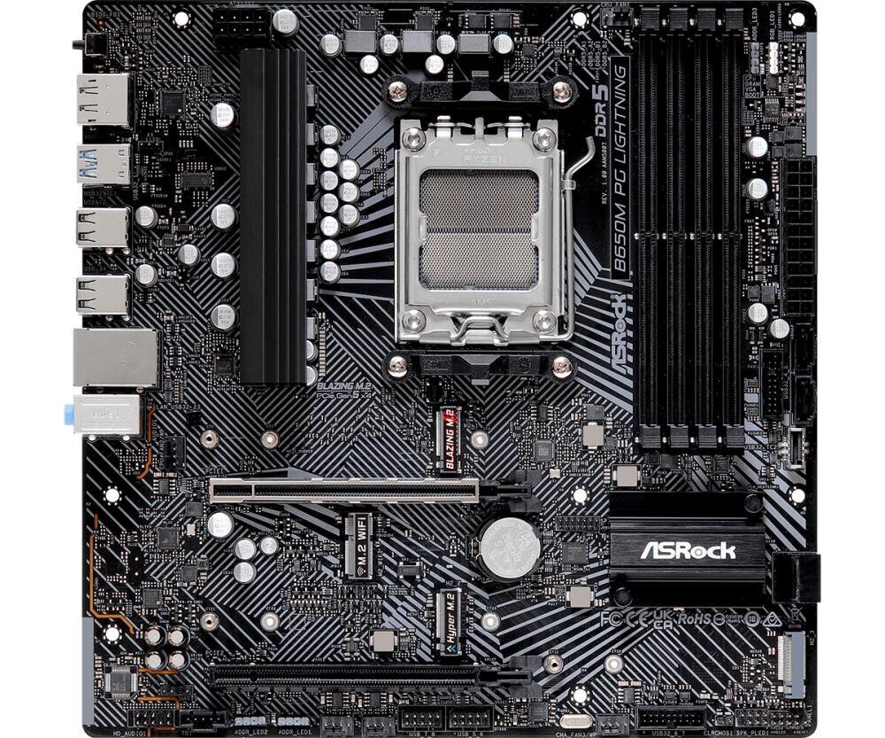 ASRock B650M PG Lightning hinta ja tiedot | Emolevyt | hobbyhall.fi