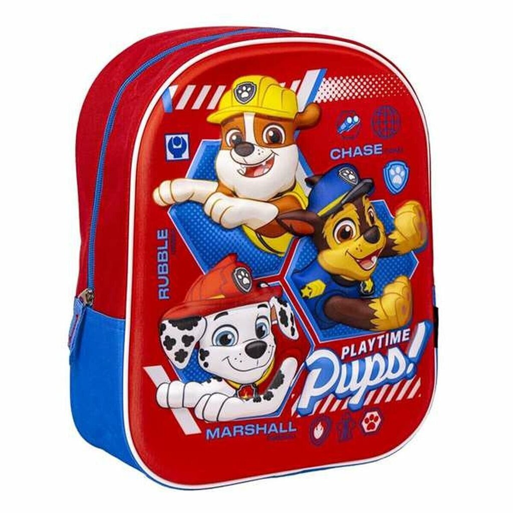 Reppu Cerda Paw Patrol, punainen hinta ja tiedot | Koulureput ja -laukut | hobbyhall.fi