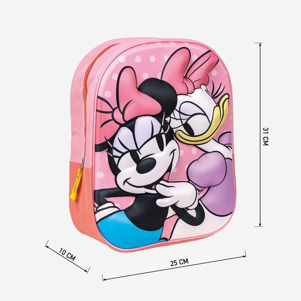 Reppu Minnie Mouse, pinkki hinta ja tiedot | Koulureput ja -laukut | hobbyhall.fi