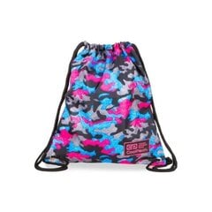 Gymsack Coolpack Sprint Sprint Line Camo Fusion Pink hinta ja tiedot | Koulureput ja -laukut | hobbyhall.fi