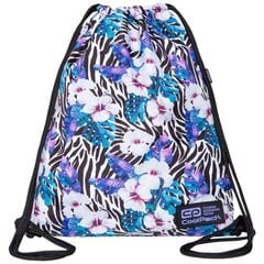 Kenkälaukku CoolPack Solo Flower Zebra hinta ja tiedot | Koulureput ja -laukut | hobbyhall.fi