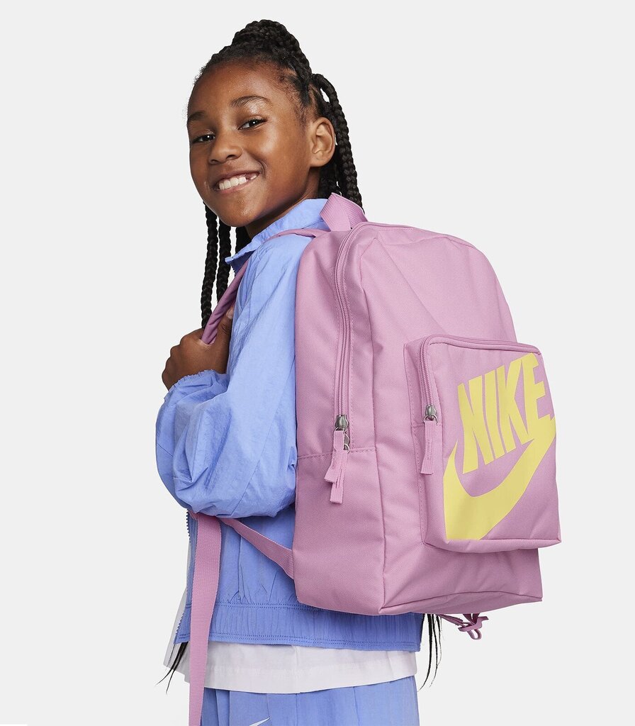 Nike reppu Classic (16L) BA5928*629, vaalea pinkki hinta ja tiedot | Koulureput ja -laukut | hobbyhall.fi