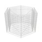 Kuusikulmainen gabion-ruukku, 160x139x100 cm hinta ja tiedot | Kukkaruukut | hobbyhall.fi