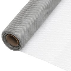 Verkko, hopea, 80x1000 cm, ruostumaton teräs hinta ja tiedot | vidaXL Kodin remontointi | hobbyhall.fi