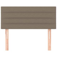 Pääty, taupe, 80x5x78/88cm, kangas hinta ja tiedot | Sängyt | hobbyhall.fi