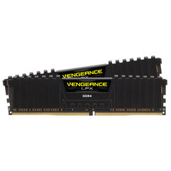 Corsair Vengeance LPX 16GB (2 x 8GB) DDR4 DRAM 2666MHz C16 Memory Kit hinta ja tiedot | Muisti (RAM) | hobbyhall.fi