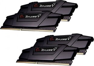 G.Skill Ripjaws V DDR4, 4x8GB, 3200MHz, CL16 (F4-3200C16Q-32GVKB) hinta ja tiedot | G.Skill Tietokoneet ja pelaaminen | hobbyhall.fi