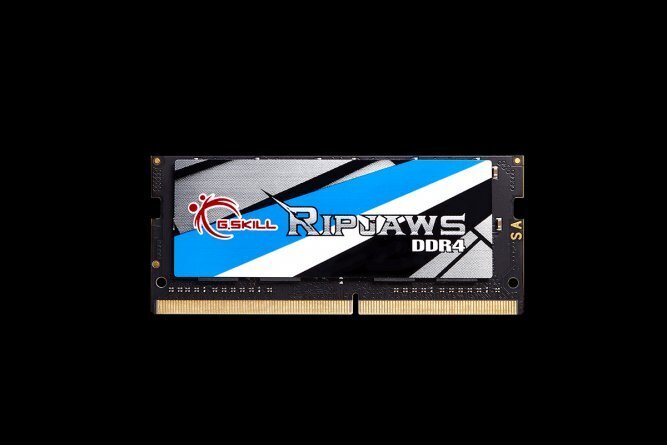 G.Skill Ripjaws DDR4 SODIMM 4GB 2400MHz CL16 (F4-2400C16S-4GRS) hinta ja tiedot | Muisti (RAM) | hobbyhall.fi