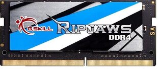 G.Skill Ripjaws DDR4 SODIMM 2x8GB 2666MHz CL18 (F4-2666C18D-16GRS) hinta ja tiedot | Muisti (RAM) | hobbyhall.fi