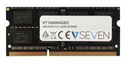 V7 DDR3 SODIMM 4GB 1333MHz CL9 (V7106004GBS) hinta ja tiedot | Muisti (RAM) | hobbyhall.fi