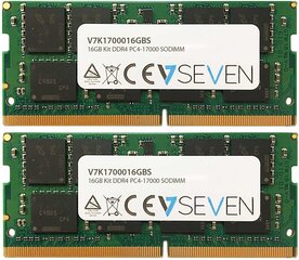 V7 DDR4 2x8GB, 2133MHz, CL15 (V7K1700016GBS) hinta ja tiedot | Muisti (RAM) | hobbyhall.fi