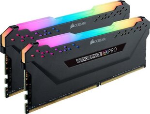 Corsair Vengeance RGB PRO DDR4, 2x8GB, 3600MHz, CL18 (CMW16GX4M2C3600C18) hinta ja tiedot | Muisti (RAM) | hobbyhall.fi