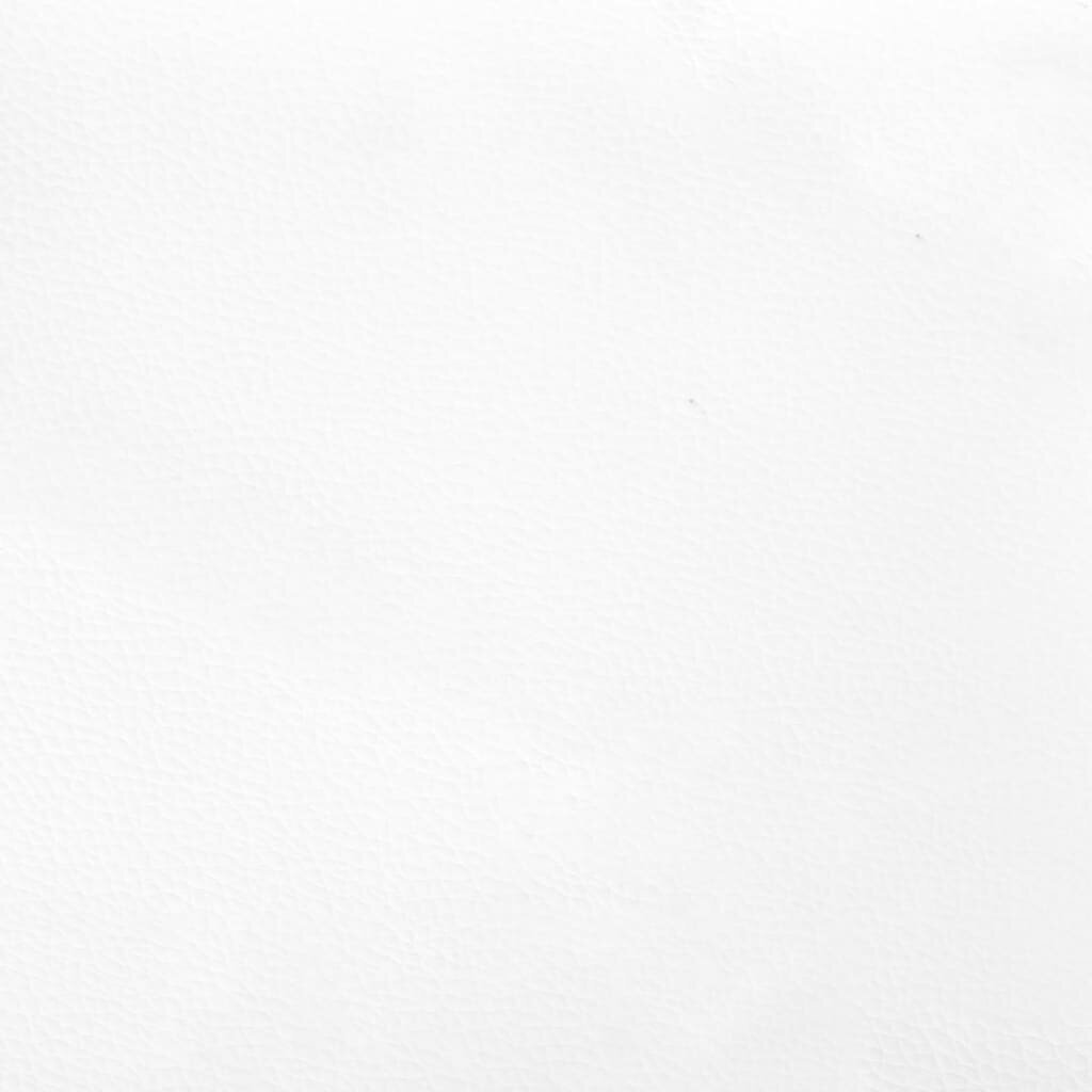 Pääty korvilla, valkoinen, 103x16x78/88cm, keinonahkaa hinta ja tiedot | Sängyt | hobbyhall.fi