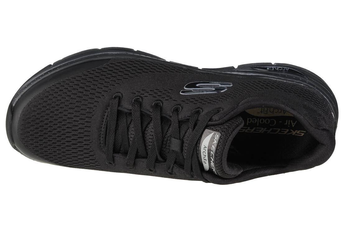 Miesten urheilukengät Skechers Arch Fit, musta hinta ja tiedot | Miesten urheilu- ja vapaa-ajan kengät | hobbyhall.fi