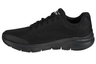 Miesten urheilukengät Skechers Arch Fit, musta hinta ja tiedot | Miesten urheilu- ja vapaa-ajan kengät | hobbyhall.fi