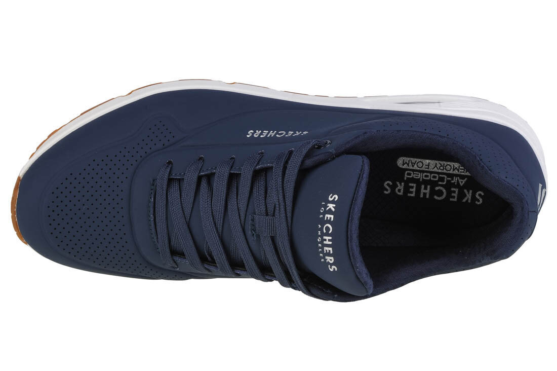 Uno stand on air skechers miehet navy 52458nvy hinta ja tiedot | Miesten urheilu- ja vapaa-ajan kengät | hobbyhall.fi