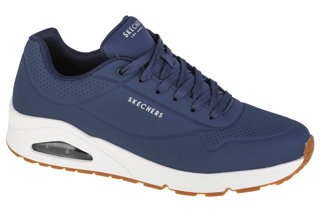 Uno stand on air skechers miehet navy 52458nvy hinta ja tiedot | Miesten urheilu- ja vapaa-ajan kengät | hobbyhall.fi