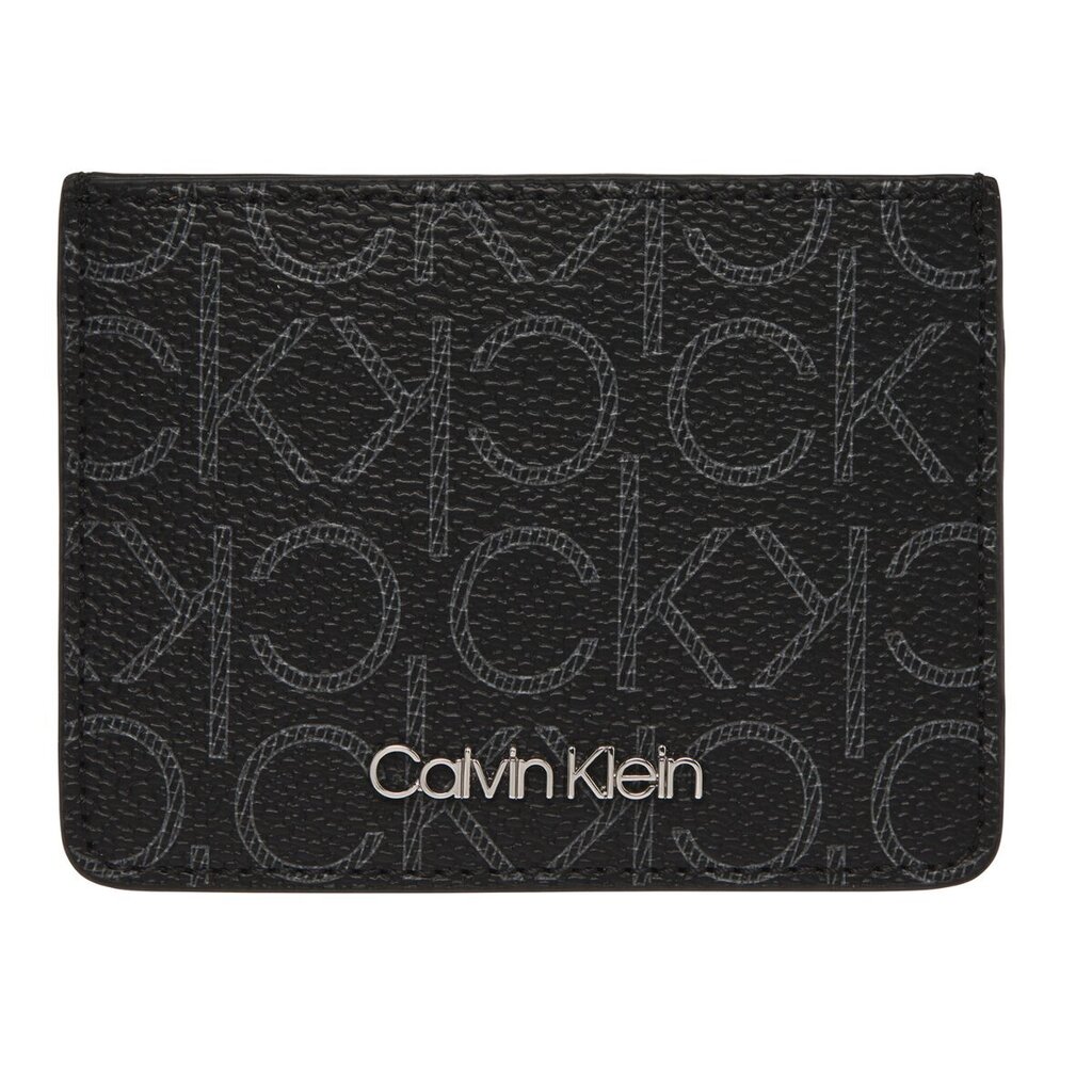 Luottokortti lompakko CALVIN KLEIN Black Mono Mix K60K6065610GJ hinta ja tiedot | Naisten lompakot | hobbyhall.fi