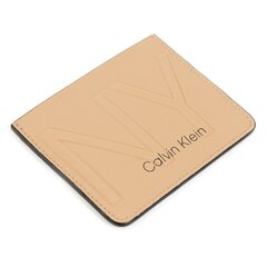 Luottokortti lompakko CALVIN KLEIN Sand K60K606073 hinta ja tiedot | Naisten lompakot | hobbyhall.fi