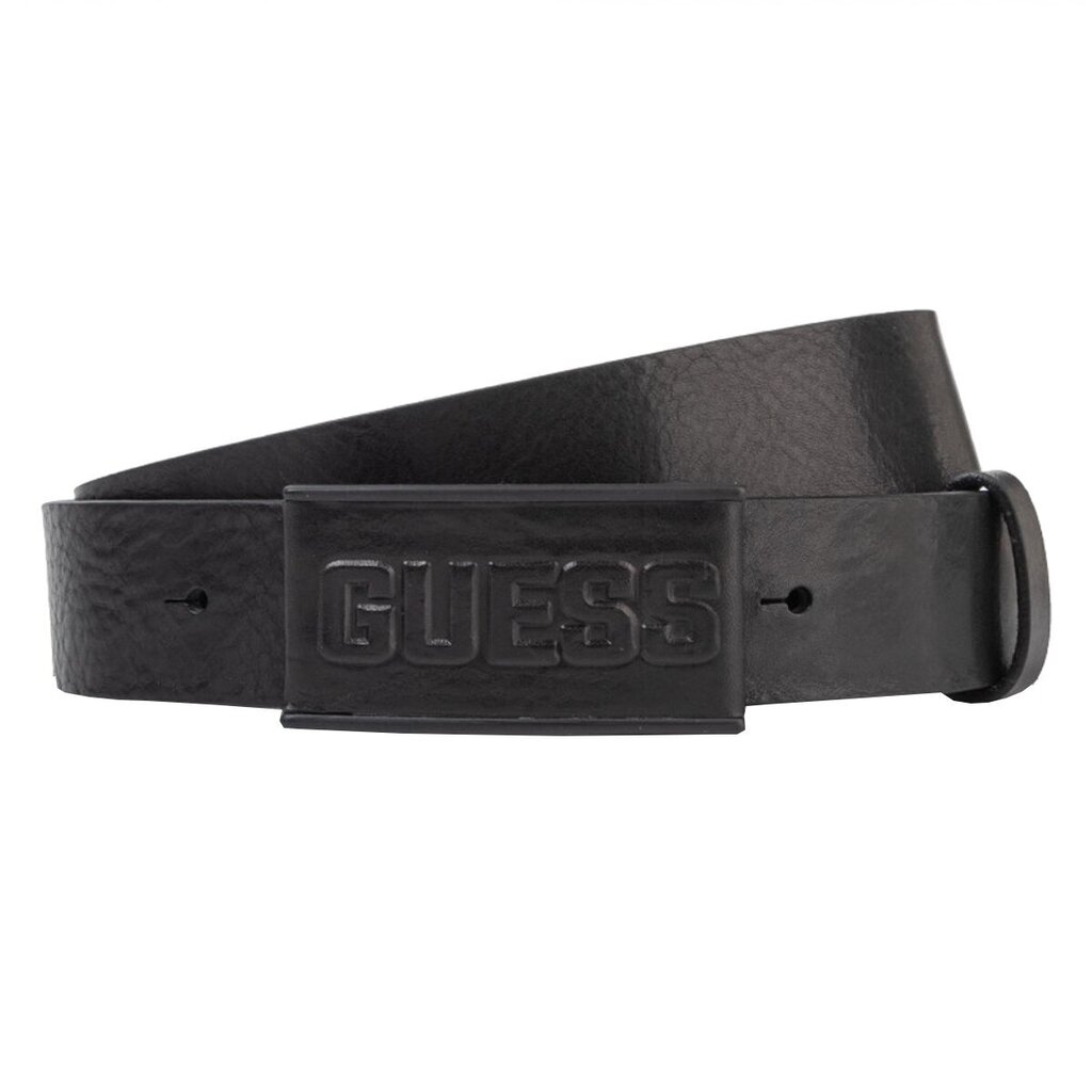 Vyö GUESS JEANS Noir De Jais M01Z63 L0N80 JBLK hinta ja tiedot | Miesten vyöt | hobbyhall.fi