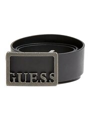 Vyö GUESS JEANS Jet Black M1YZ06 L0PE0 JBLK hinta ja tiedot | Miesten vyöt | hobbyhall.fi