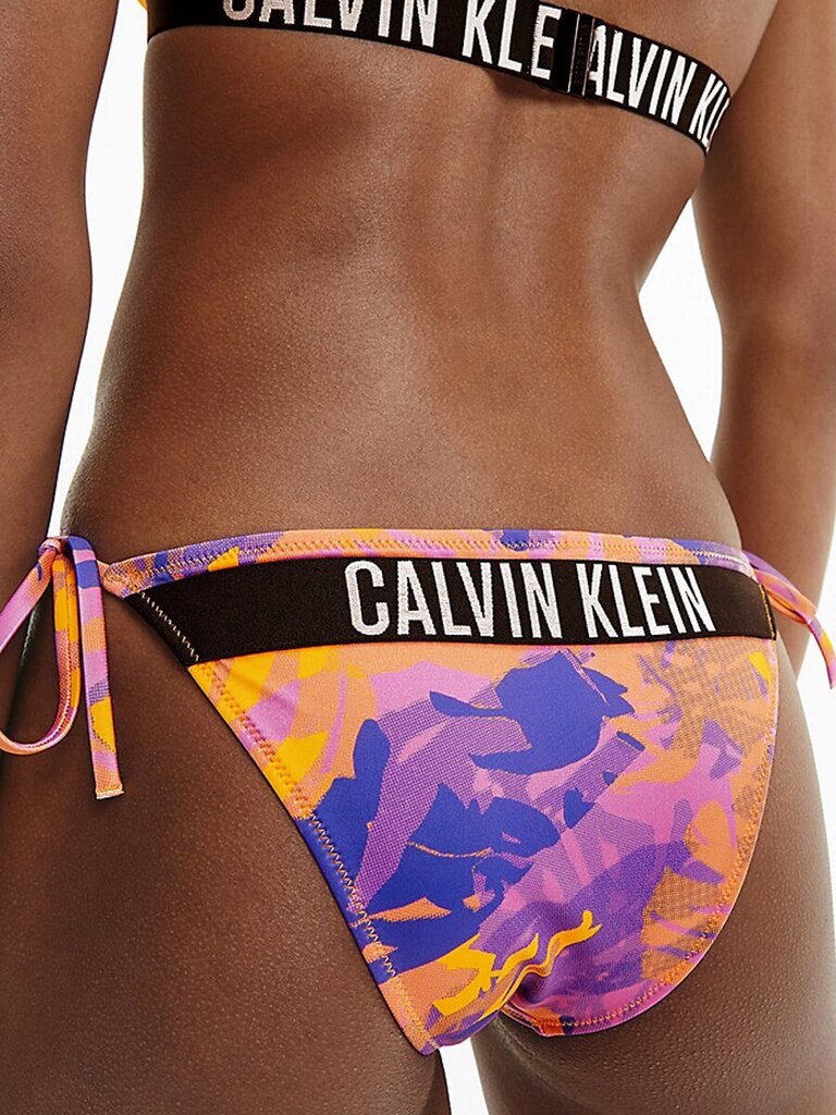 Uimahousut CALVIN KLEIN Side Tie Chee KW0KW018670GY hinta ja tiedot | Naisten uimapuvut | hobbyhall.fi