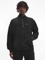 Huppari CALVIN KLEIN Quarter Zip Black 000NM2299EUB1 hinta ja tiedot | Miesten neuleet ja villapaidat | hobbyhall.fi