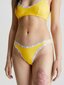 Uimahousut CALVIN KLEIN High Leg Cheeky Yellow KW0KW01952ZGR hinta ja tiedot | Naisten uimapuvut | hobbyhall.fi