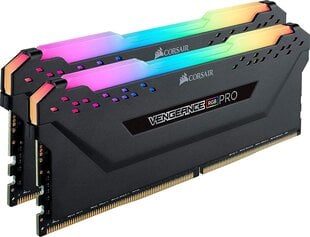 Corsair Vengeance RGB Pro 32GB (2 x 16GB) DDR4 DRAM 3600MHz C18 Memory Kit hinta ja tiedot | Corsair Tietokoneet ja pelaaminen | hobbyhall.fi