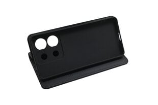 JM Stand flip case suojakotelo Xiaomi Redmi Note 13 Pro, musta hinta ja tiedot | Puhelimen kuoret ja kotelot | hobbyhall.fi