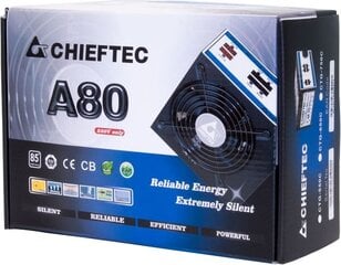 Chieftec A80 CTG-650C hinta ja tiedot | Chieftec Tietokoneet ja pelaaminen | hobbyhall.fi