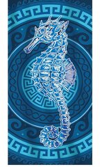 Paplūdimio pyyhe Sea horse, 100x180 cm hinta ja tiedot | Pyyhkeet | hobbyhall.fi